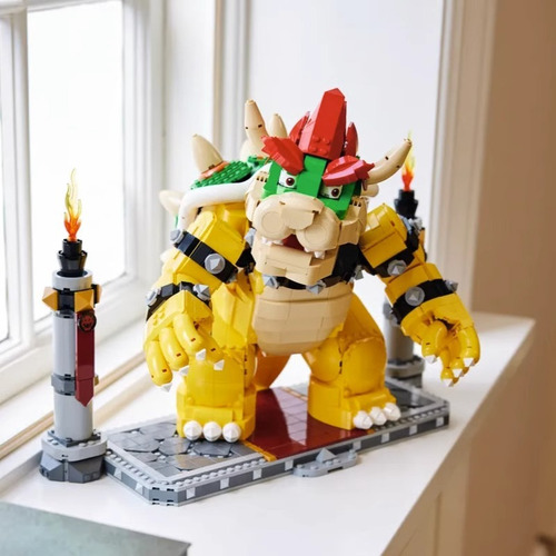 Kit Bloques Super Mario El Poderoso Bowser 71411 2807 Pcs