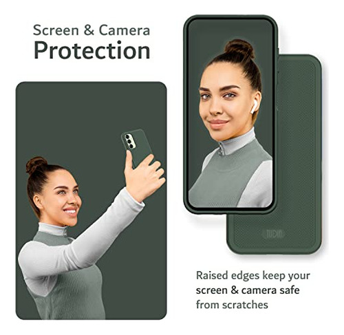 Funda Para Galaxy A14 4g / 5g Pine Verde Ultra Delgado Plast
