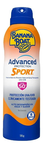 Bloqueador Solar Fps 50 Spray Dry Balance Sport Banana Boat