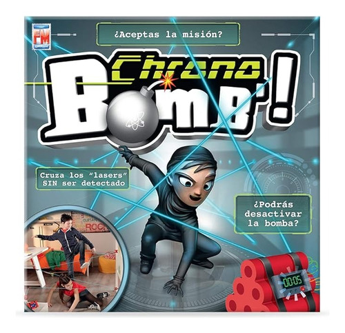 Chrono Bomb De Fotorama Juego De Mesa Crono Bomba Original