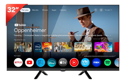 Smart Tv 32 Pulgadas Hd Sistema Bluetooth Google Tv