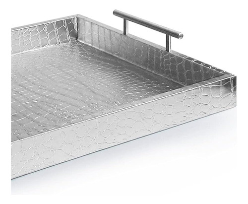 Alligator Bandeja Rectangular Para Servir Con Asas, 8519640