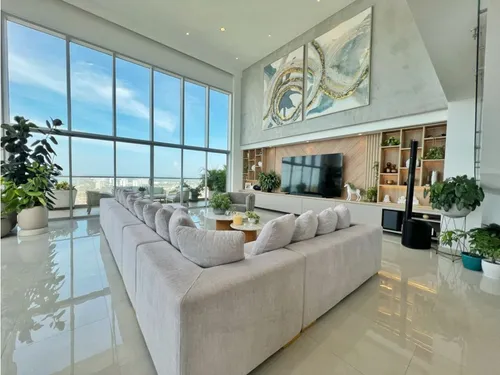 Penthouse En Venta Amoblado 3 Alcobas En Edificio Montu Vista Al Mar