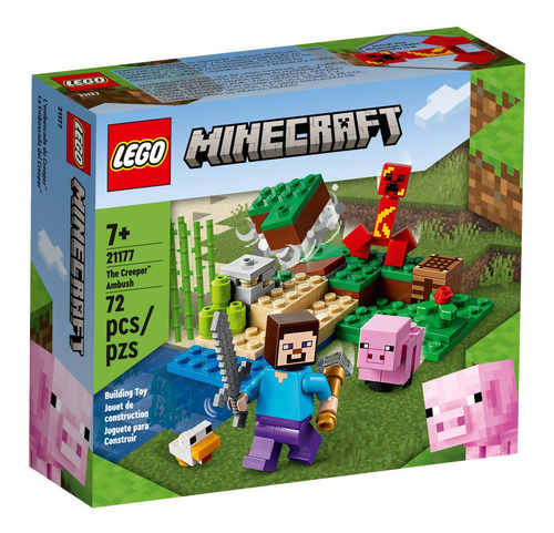 Lego 21177 Minecraft: La Emboscada Del Creeper