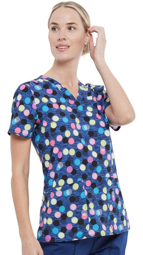 Top Estampado Mujer, Cherokee Ck671 Geoj