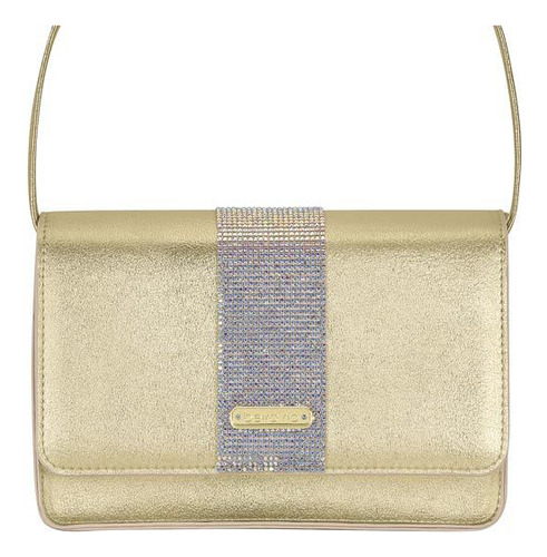 Bolsa Beira Rio 80018-2 Cor Dourado