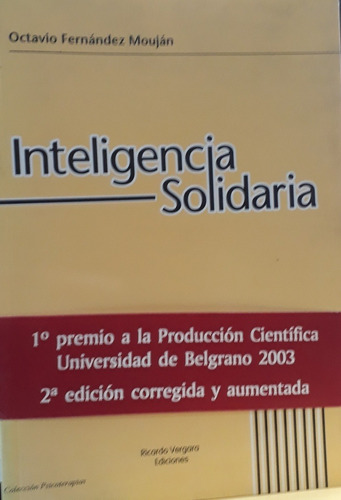 Inteligencia Solidaria - Fernandez Moujan , Octavio