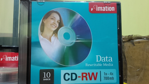 Cd-rw Imation 1x-4x 700 Mb Slim Case 