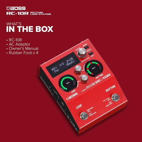 Pedal Boss Rc-10r Rhythm Loop Station