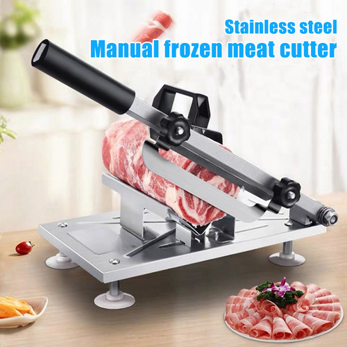 - Cortador Manual De Carne Congelada De Acero Inoxidable