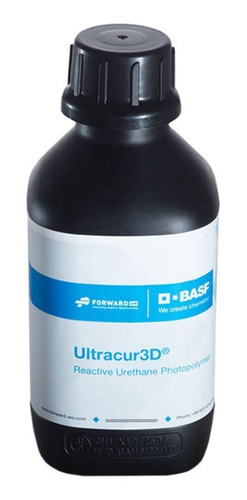 Imagem 1 de 2 de Resina Alto Impacto Ultracur3d Basf St 80 G Cinza 1kg