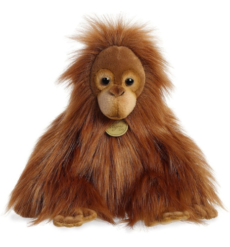 Peluche Aurora  Miyoni Orangután Bebé De 11 Pulgadas