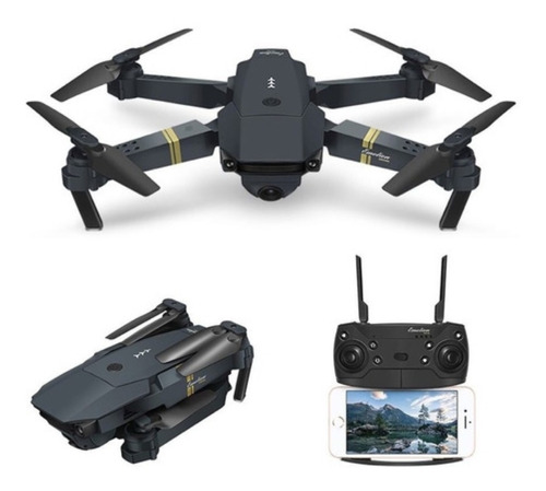 Drone Plegable 998 Pro Cámara Hd 720p Fpv Wifi 2.4ghz