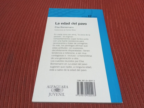 Libro La Edad Del Pavo, De Elsa Bornemann, Alfaguara (Usado)