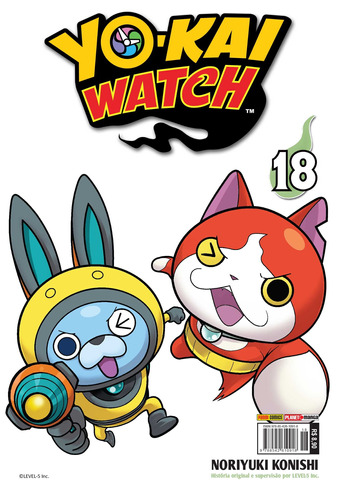 Yo-Kai Watch - Volume 18, de Konishi, Noriyuki. Editora Panini Brasil LTDA, capa mole em português, 2018