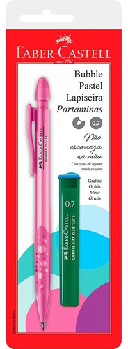 Lapiseira Escolar 0.7mm + 12 Grafites Faber Castell