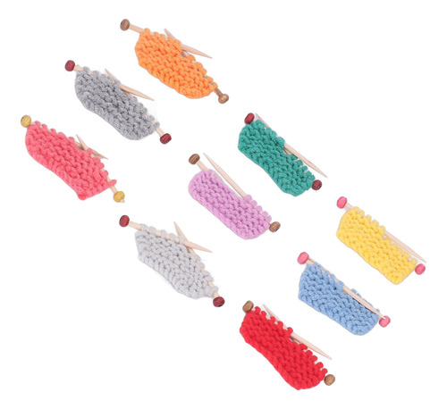 Kit De Suéteres Para Tejer Con Hilo De Lana Dollhouse, 9 Pie