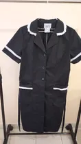 Comprar Uniforme Mucama Negro Liso, Tela Arciel, Talle 42 C\u002Fdelantal
