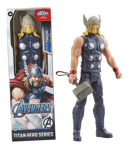 Boneco Marvel Thor Titan Hero Series Blast Gear 30cm Hasbro
