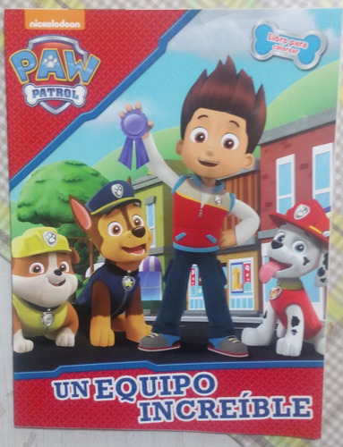 Patrulla Canina Cachorros Set 50 Libros Iluminar Colorear 