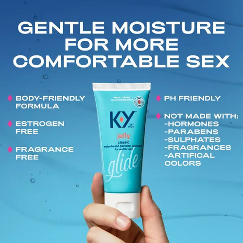 K-y Jelly Classic Lubricante Personal A Base De Agua, Lubric