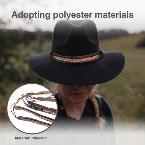 4 Correas Decorativas Para Sombrero, Gorra De Playa, Banda P