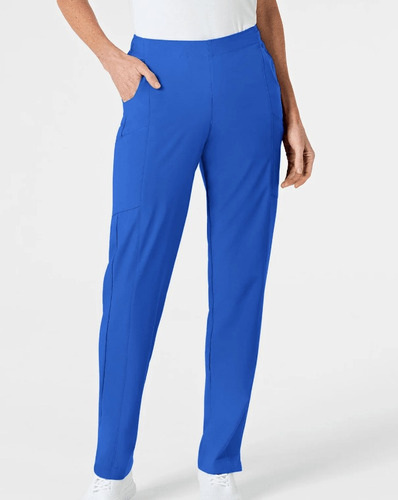 Pantalón Clínico Mujer Tens Azul Rey 5155a Wonderwink 123