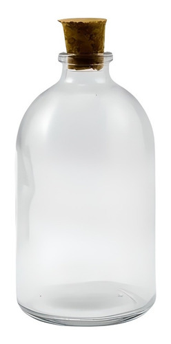 Botella Vidrio 100cc X 50 Und. C Corcho Ideal Souvenirs