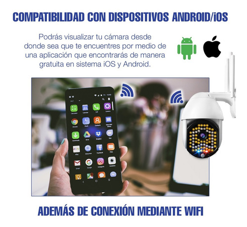 Imagen 3 de 10 de Camara Wifi Domo Ip Ultra Fhd Exterior Nube Video Seguridad