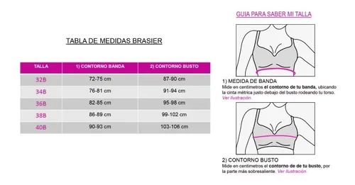 Brasier 32b medidas sale