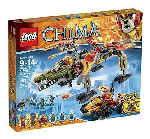 Lego Legends Of Chima 70227 Kit De Construccion De Rescate 