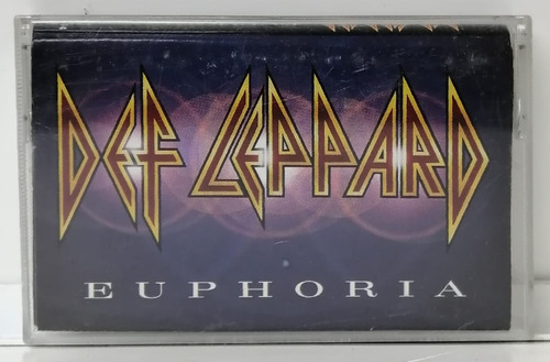 Def Leppard Cassette Mexicano Euphoria 1999 Hrd Lnx Kst