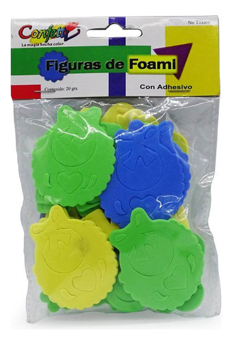 Figura De Foamy C/adhesivo Confetti Bebe
