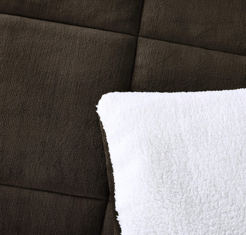 Juego Edredón Reversible 3 Piezas Micromink Sherpa