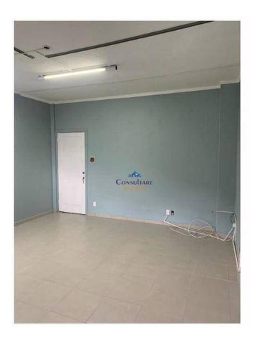 Imagem 4 de 18 de Sala Para Alugar, 30 M² Por R$ 1.100,00/mês - Centro - Santos/sp - Sa0207