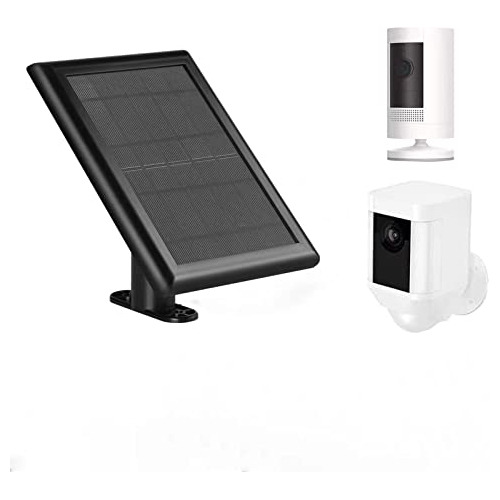 Panel Solar Cámara De Seguridad Carga Rápida 5w Usb-c