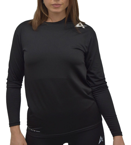 Remera Termica Unisex Primera Piel Spandex Elastizada Frisa