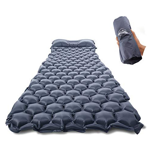 Colchoneta Ultraligera Dormir Almohada Incorporada, Col...