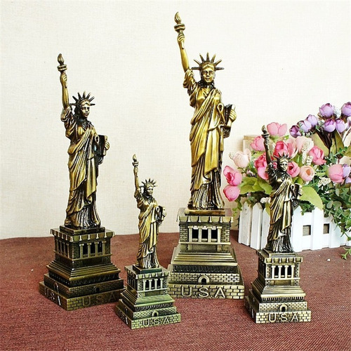 Imagen 6 de 6 de Monumentos Del Mundo Estatua De La Libertad Nueva York Decor