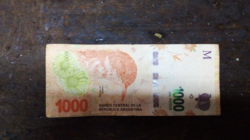 Imagen 3 de 3 de Billete Baja Numeracion
