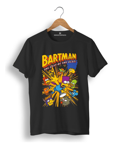 Remera: Bartman The Best Of The Best Memoestampados