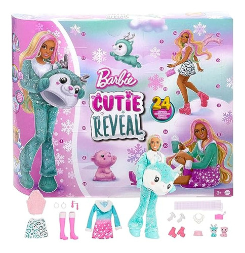 Barbie Cutie Reveal - Calendario De Adviento Y