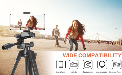 Imagen 9 de 10 de Tripode Profesional Neewer 137 Cm Para Camaras Con Control