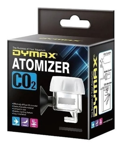 Dymax Difusor Co2 Compacto 2,5cm Diametro - Acuario Help