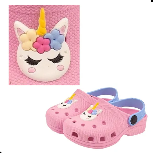 Babuche Sapato Baby Infantil Unicornio Escolar Piscina