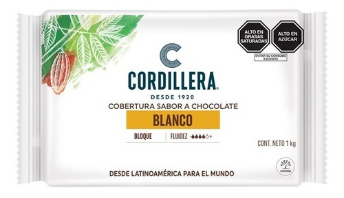 Cobertura Cordillera Blanco Bloque 1 - Kg a $40600