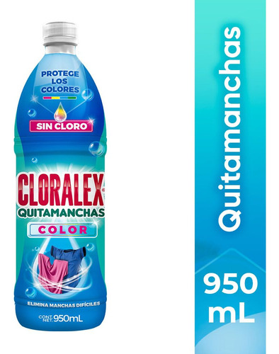 Quitamanchas Color Liquido Cloralex 950ml