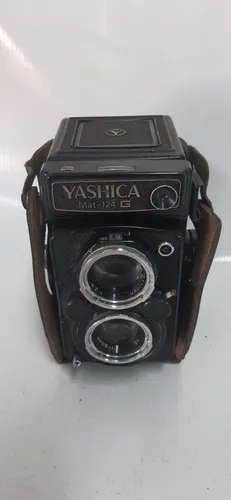 Camera Antiga Yashica Modelo 124 G ( Only Wood772 Camera Antiga Yashica Modelo 124 G ( Only Wood772
