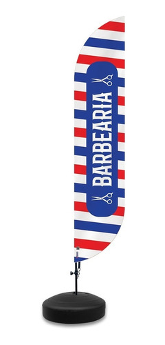 Wind Banner (flag Banner) 3 Metros - Barbearia  (m1)