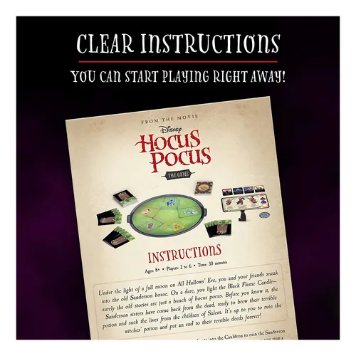 Ravensburger Disney Hocus Pocus: El Juego Para Mayores De 8